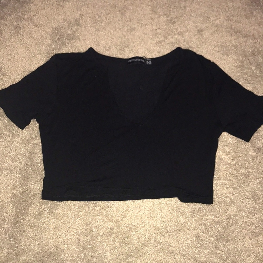 BlackBerry crop top for casual wear